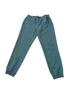 Figs Joggers Scrub Pants Blue Women Size M Drawstring Elastic Waist Work